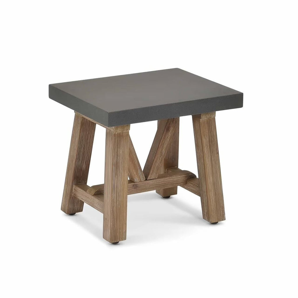 Chilford Stool Grey Slate