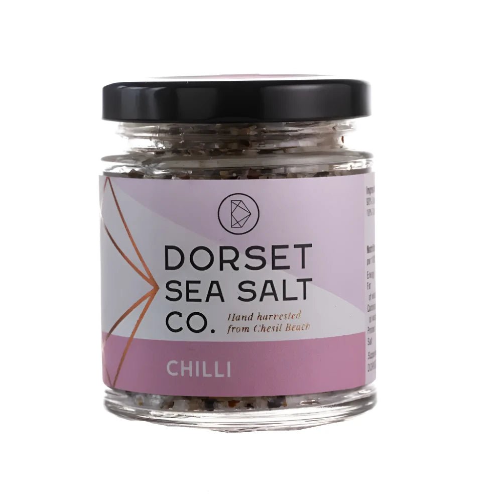 Chili Infused Dorset Sea Salt (100g) - Angela Reed - Food and Drink