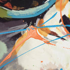 Chillin' Chimp Framed Canvas