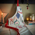 Christmas Ornaments Cotton Apron