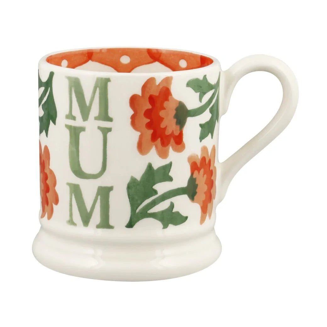 Chrysanthemum Mum 1/2 Pint Mug