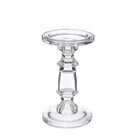 Chunky Glass Candlestick, Medium