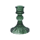 Classic Glass Candlestick Blue,Green
