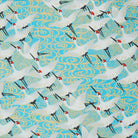 Classic Journal, White Cranes Blue Small,Medium