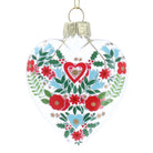 Clear Alpine Glass Heart