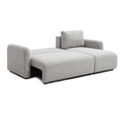 Cloud Corner Sofa Bed, Natural Fabric