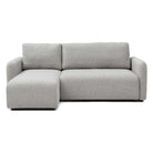 Cloud Corner Sofa Bed, Natural Fabric