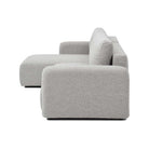 Cloud Corner Sofa Bed, Natural Fabric