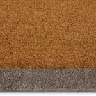 Coir Border Door Mat, Taupe - Angela Reed - 