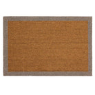 Coir Border Door Mat, Taupe - Angela Reed - 