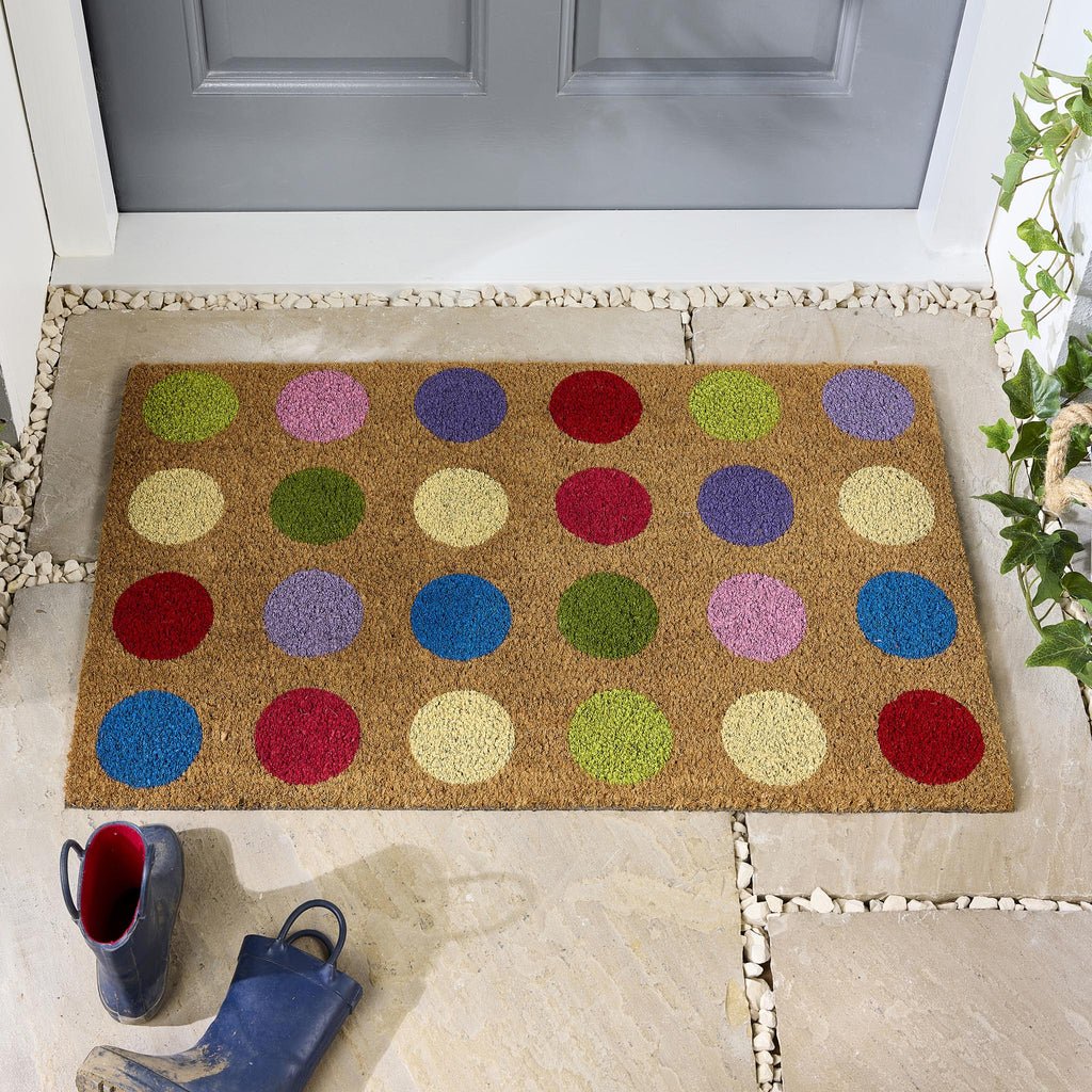 Coir Spot Door Mat - Angela Reed - 