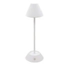 Cone Touch lamp, Tall White,Black,Graphite