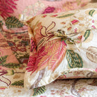Constance Soft Pink Patchwork Cotton Bedspread - Angela Reed - 