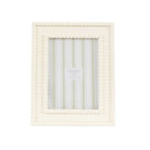 Cove Beaded Photo Frame, White 7 x 5"