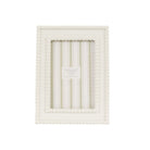 Cove Beaded Photo Frame, White 6 x 4"