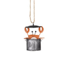 Crab hiding in a Pot Decoration