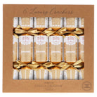 Cream & Gold Nutcracker Crackers, Box of 6