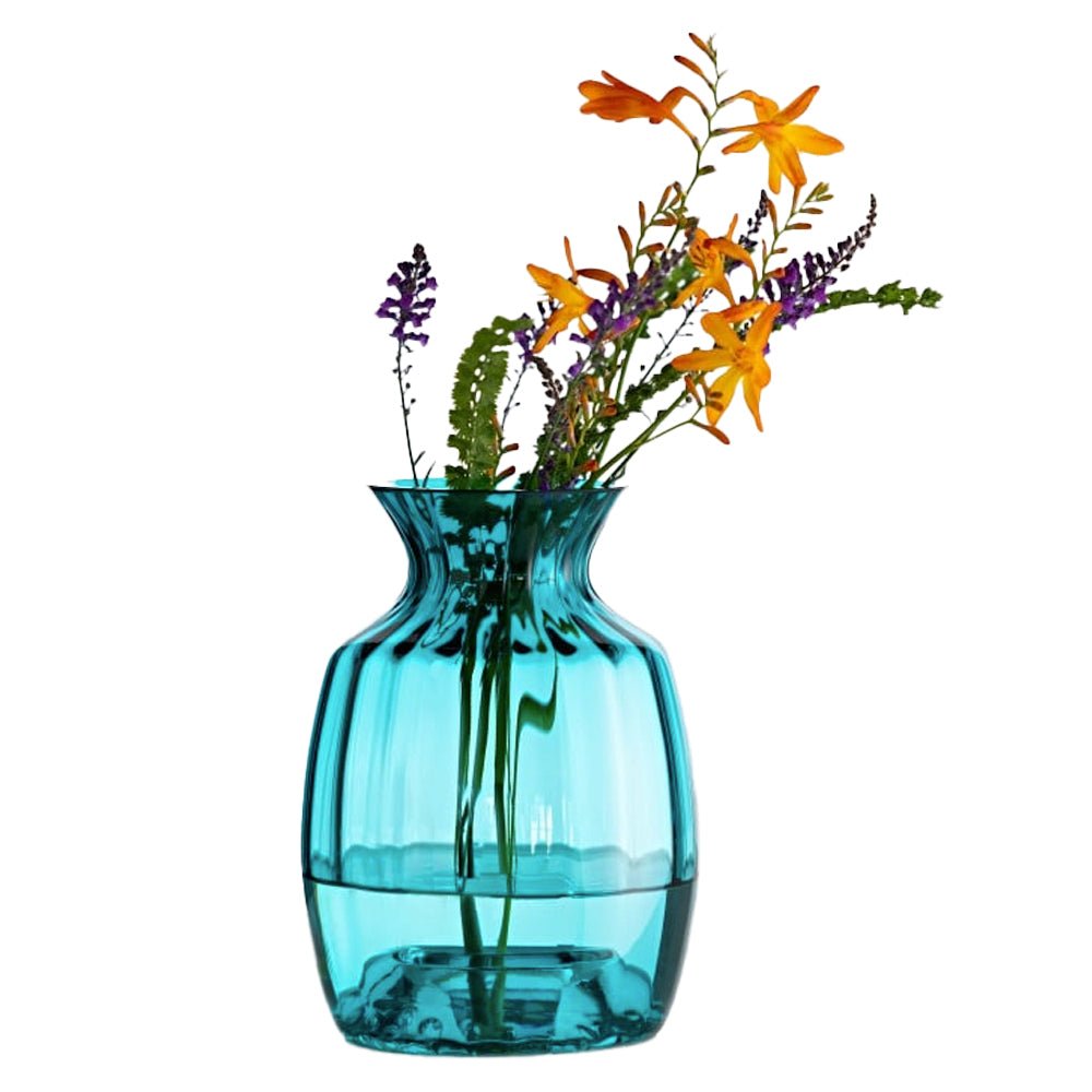 Cushion Vase Tall, Teal - Angela Reed -