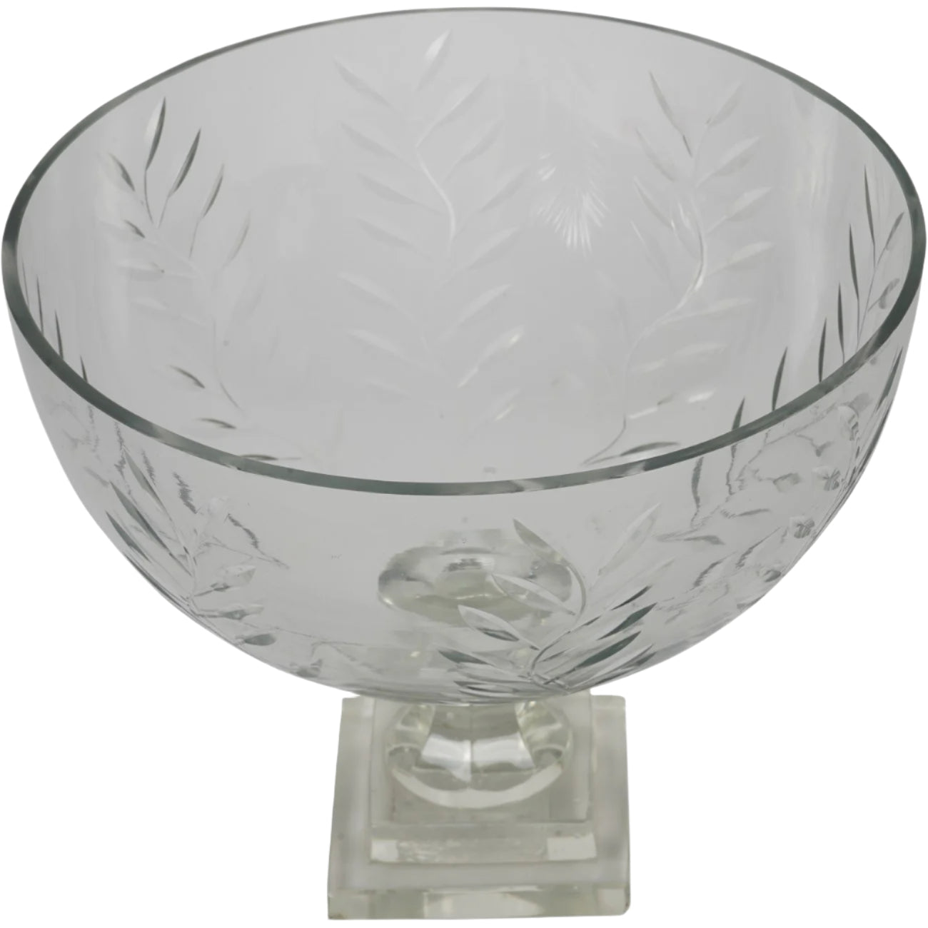 Decorative Glass Cut Bowl