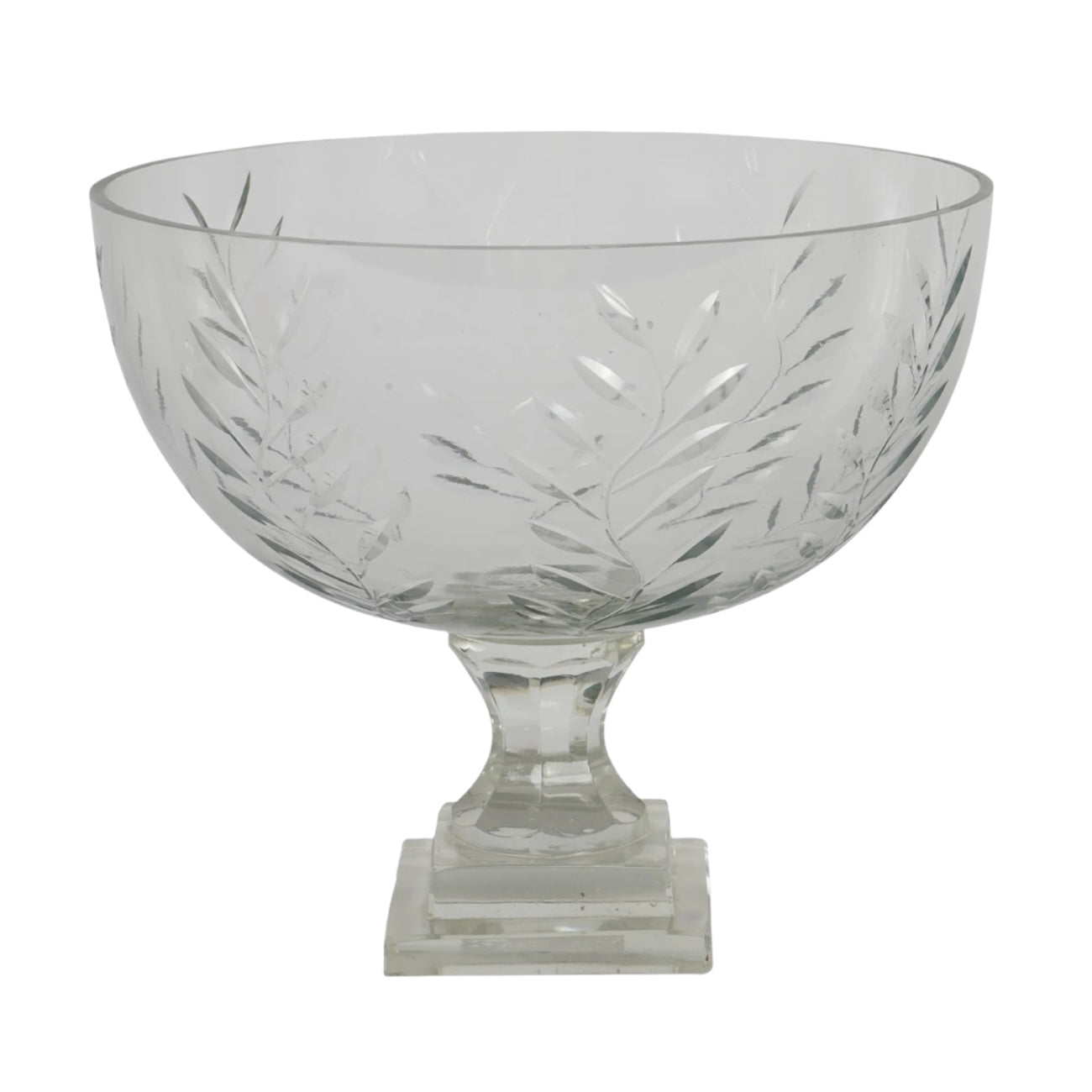 Decorative Glass Cut Bowl