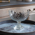 Decorative Glass Cut Bowl