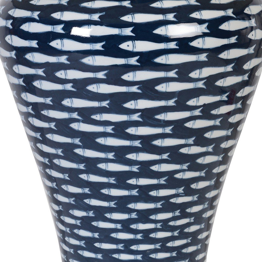 Deep Blue Sea Fish Lamp - Angela Reed - 