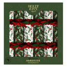 Deluxe Holly Christmas Crackers, Pack of 6