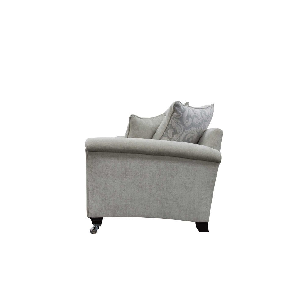 Devonshire 2 Seat Sofa - Scatter Back Hatton Pewter (A) / Hatton Pewter (A) / Hatton Pewter (A),Hatton Pewter (A) / Hatton Pewter (A) / Hatton Dove (A,Hatton Pewter (A) / Hatton Pewter (A) / Austen Medallion Dove (A),Hatton Pewter (A) / Hatton Pewter (A) / Austen Stripe Dove (B),Hatton Pewter (A) / Hatton Pewter (A) / Austen Medallion Oatmeal (B),Hatton Pewter (A) / Hatton Pewter (A) / Austen Oatmeal (A),Hatton Pewter (A) / Hatton Pewter (A) / Austen Stripe Oatmeal (B),Hatton Pewter (A) / Hatton Pewter (A) 