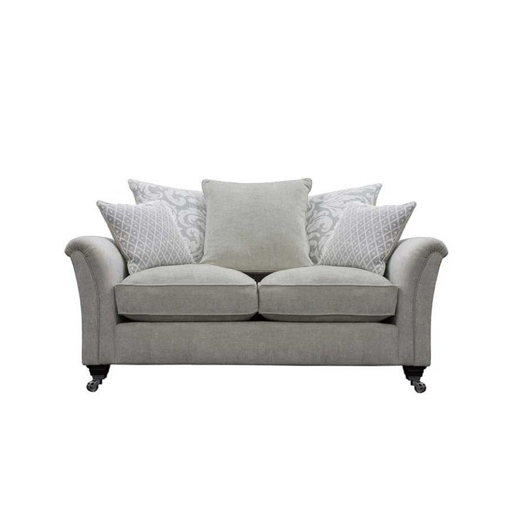 Devonshire 2 Seat Sofa - Scatter Back Hatton Pewter (A) / Hatton Pewter (A) / Hatton Pewter (A),Hatton Pewter (A) / Hatton Pewter (A) / Hatton Dove (A,Hatton Pewter (A) / Hatton Pewter (A) / Austen Medallion Dove (A),Hatton Pewter (A) / Hatton Pewter (A) / Austen Stripe Dove (B),Hatton Pewter (A) / Hatton Pewter (A) / Austen Medallion Oatmeal (B),Hatton Pewter (A) / Hatton Pewter (A) / Austen Oatmeal (A),Hatton Pewter (A) / Hatton Pewter (A) / Austen Stripe Oatmeal (B),Hatton Pewter (A) / Hatton Pewter (A) 