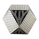 Diamond Inlay Drum Table