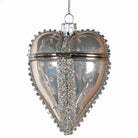 Diamonte and Glitter Heart Bauble Box