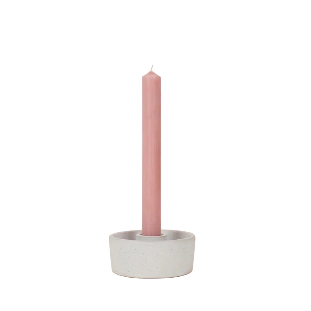 Dinner Candles, Pack of 6, Rose Quartz - Angela Reed - 