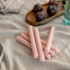 Dinner Candles, Pack of 6, Rose Quartz - Angela Reed - 