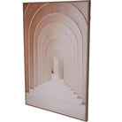 Distant Arches Framed Canvas