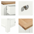 Dorset 3 Drawer Bedside - Angela Reed - 
