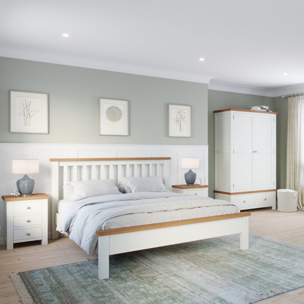 Dorset 3 Drawer Bedside - Angela Reed - 