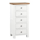 Dorset 5 Drawer Tall Chest - Angela Reed - 