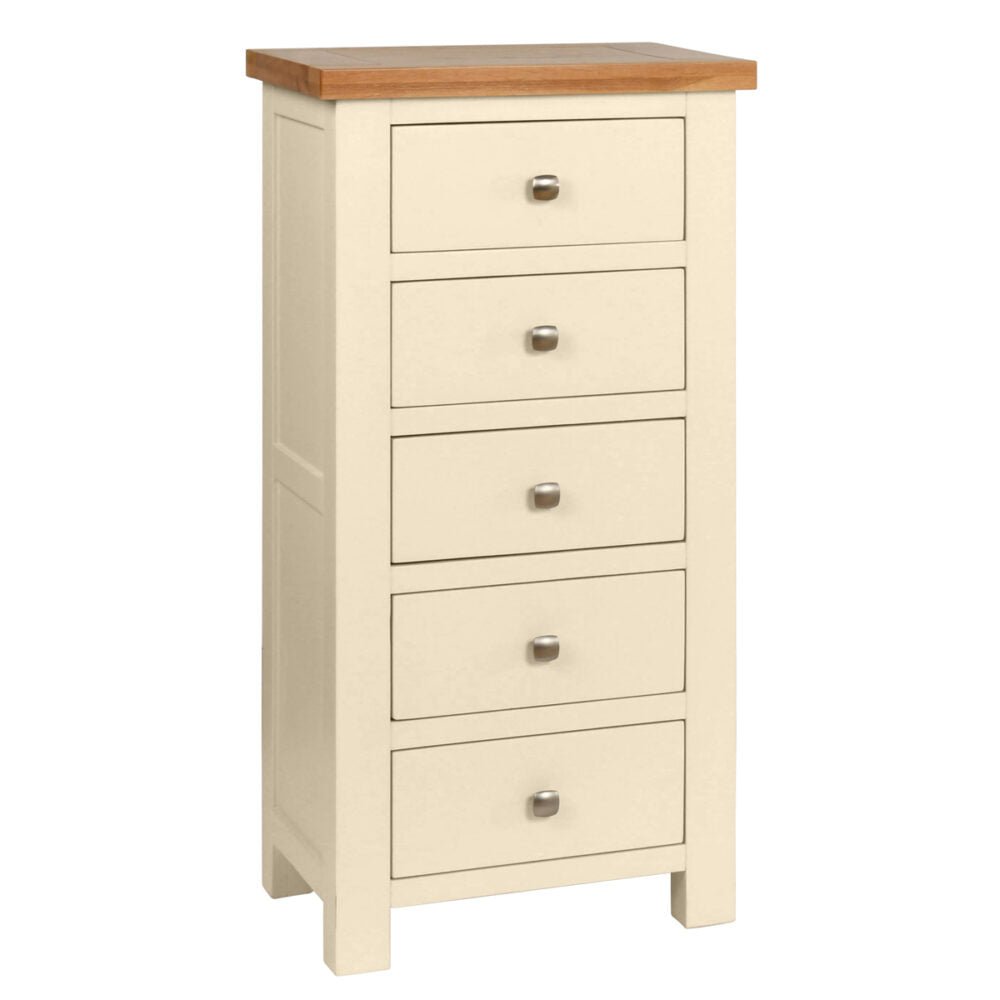 Dorset 5 Drawer Tall Chest - Angela Reed - 