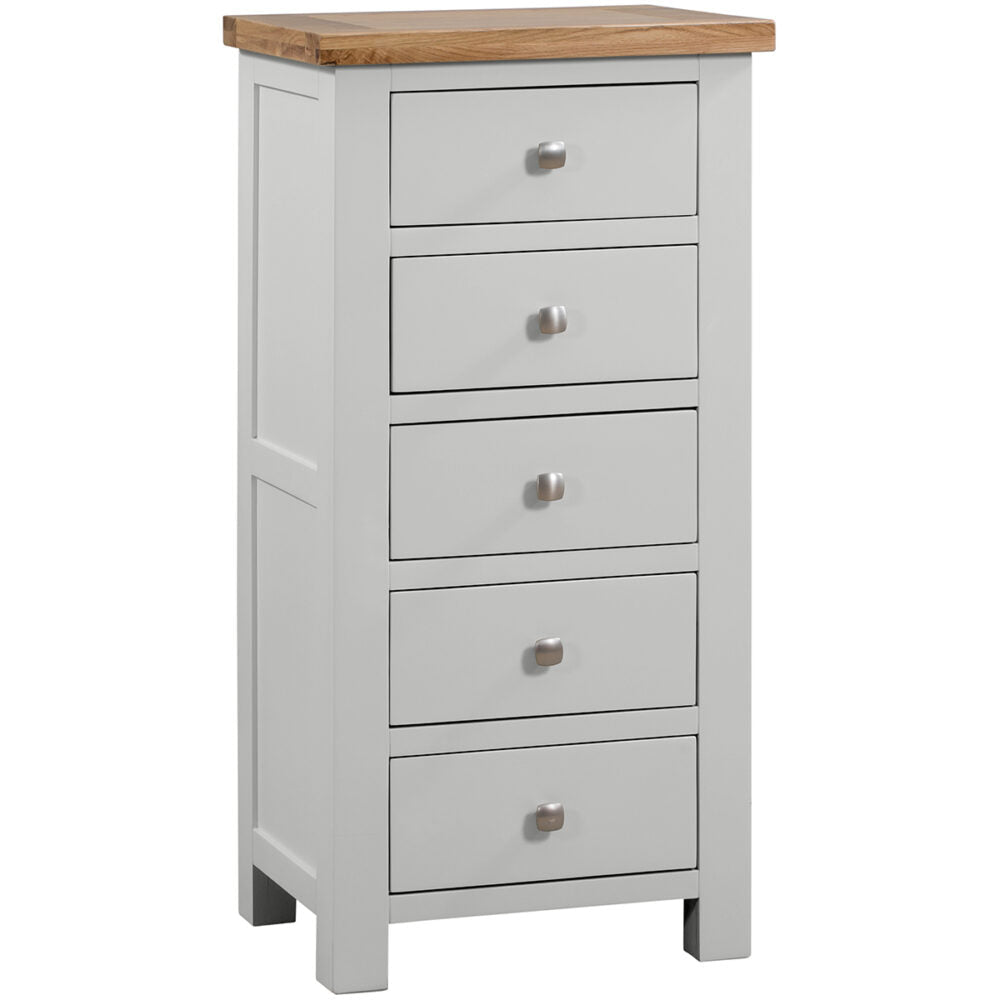 Dorset 5 Drawer Tall Chest - Angela Reed - 