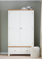 Dorset Double 2 Drawer Wardrobe - Angela Reed - 
