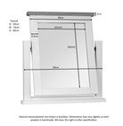 Dorset Dressing Table Mirror - Angela Reed - 