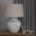 Downton Antique White Lamp - Angela Reed - 
