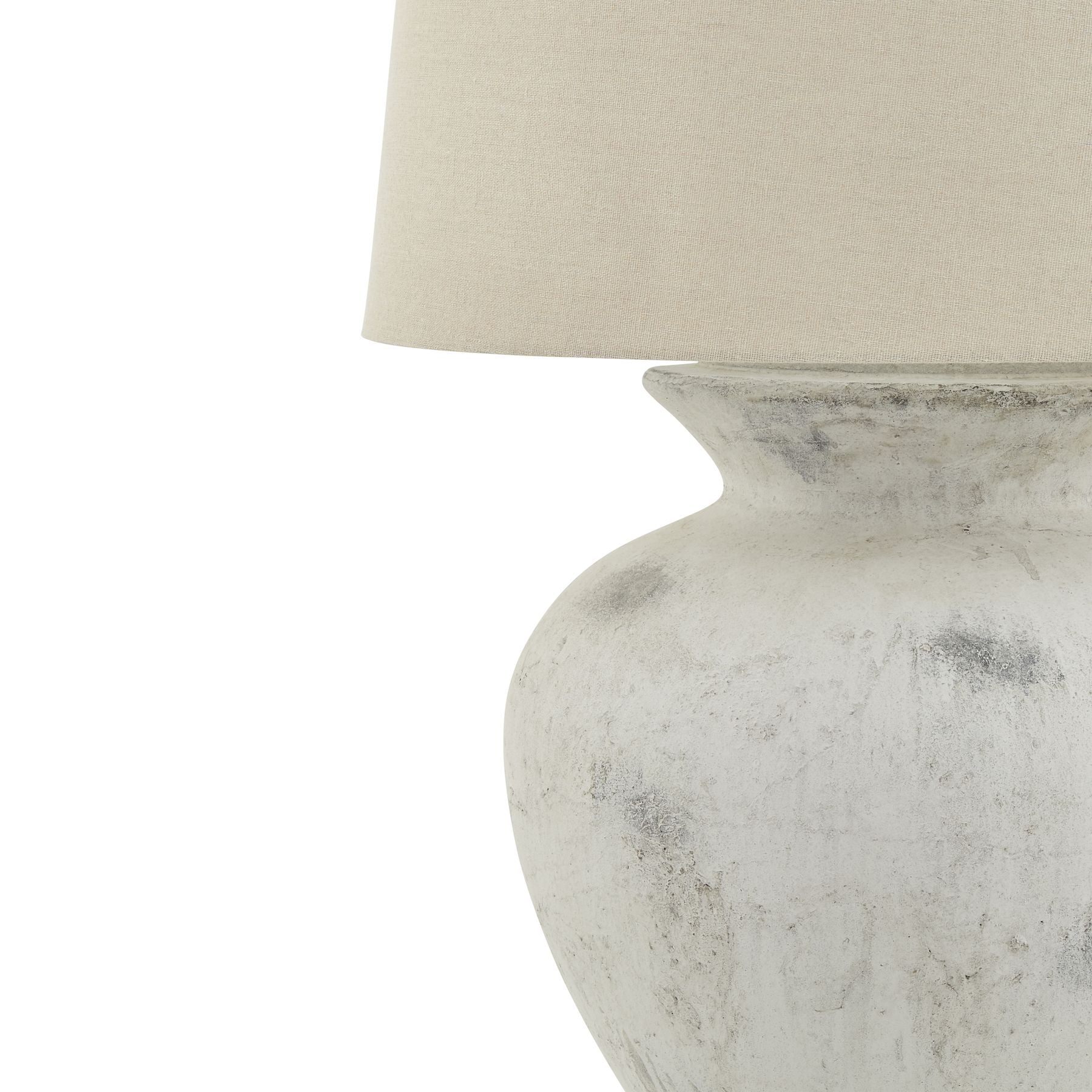 Downton Antique White Lamp - Angela Reed - 