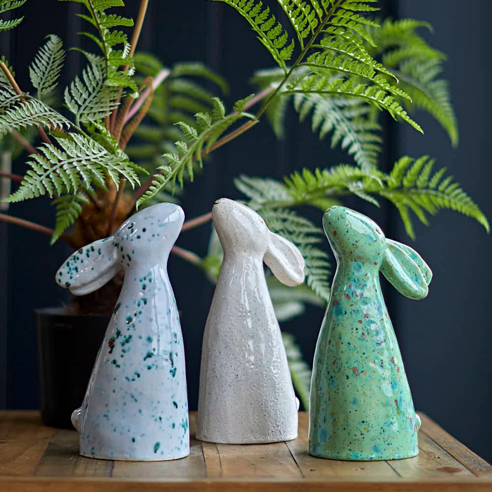Dreaming Rabbit, Turquoise - Angela Reed - 