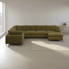 Eden 5 Seat Corner Sofa Manolo Mist,Manolo Seaspray,Manolo Dusk,Manolo Wheat