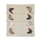 Embroidered Hen Table Runner - Angela Reed - 