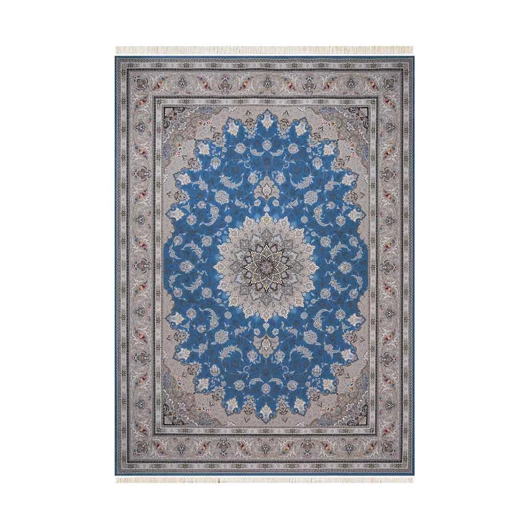 Emerald Persian Mahan Blue Rug - Angela Reed - 