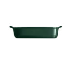 Emile Henry Medium Rectangular Oven Dish Clay,Cedar Green,Toscane