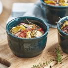 Emile Henry Ramekin, 10cm Clay,Toscane,Cedar Green