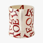 Emma Bridgewater L.O.V.E Polka Red Half Pint Mug